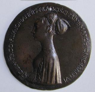 Medalla de Cecilia Gonzaga