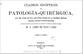 Cuadros sinópticos de Patología-quirúrgica