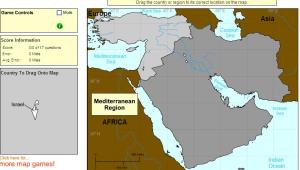 Countries of Middle East. Advanced Beginner. Sheppard Software