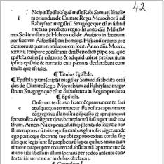 Epistola ad Rabbi Isaac de prophetiis Veteris Testamenti contra errores Iudaeorum (latine)
