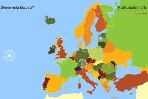 Regiones de Europa. Toporopa