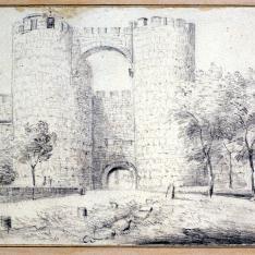 Puerta de San Vicente de la muralla de Ávila