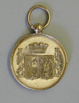 Medalla de proclamación de Amadeo I, La Habana