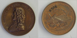 Medalla conmemorativa del II Centenario del nacimiento del marqués de Santa Cruz de Marcenado