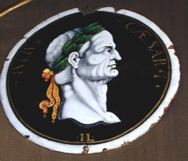 Placa del emperador Julio César
