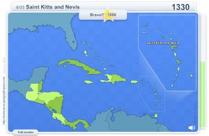 Geo Quizz Central America . Geography map games