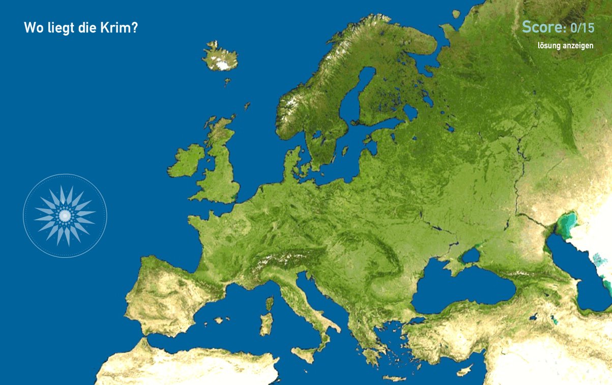 Halbinseln in Europa. Toporopa