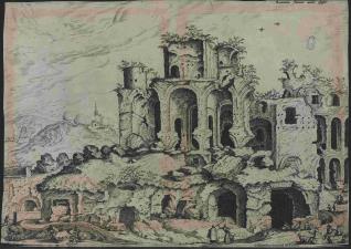 Tercera vista de las ruinas del Palatino