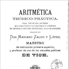 Aritmética teórico-práctica