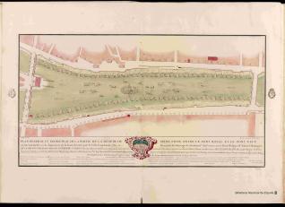 Plano general del Sena entre el Pont Royal y el Pont Neuf