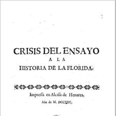 Crisis del ensayo a la historia de la Florida