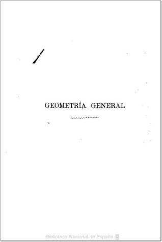 Geometría general
