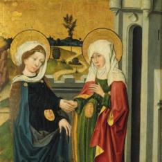 La Visitación de la Virgen a Santa Isabel