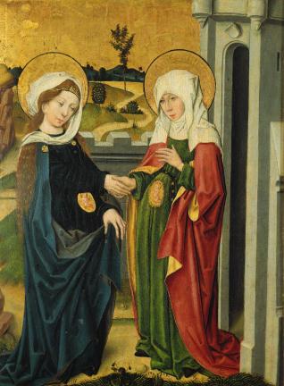 La Visitación de la Virgen a Santa Isabel