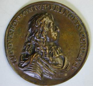 Medalla de Luis II de Borbón-Condé, el Gran Condé