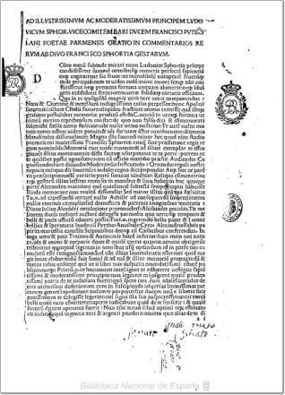Commentarii rerum gestarum Francisci Sfortiae, Mediolanensium ducis