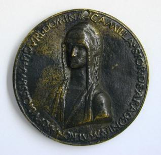 Medalla de Camilla Sforza