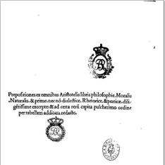 Propositiones ex omnibus Aristotelis libris collectae