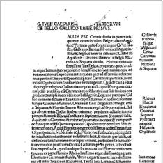 Commentarii (de bello Gallico, additis Alexandrino, Africo, Hispaniensi; de bello civili)