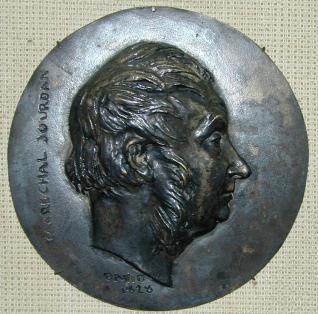 Medallón con el retrato de Marechal Jourdan