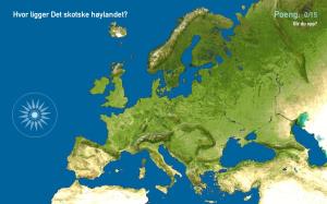 Fjellkjeder i Europa. Toporopa