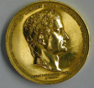 Medalla conmemorativa de la Revolución, el Imperio y la restauración de la Monarquía francesa