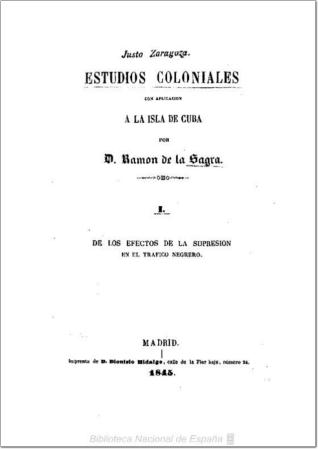 Estudios coloniales con aplicación a la isla de Cuba.