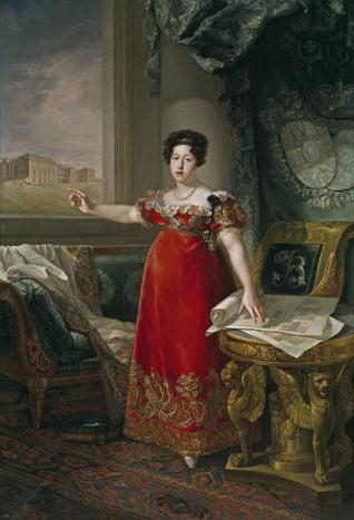María Isabel de Braganza, reina de España, como fundadora del Museo del Prado