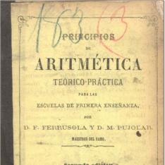 Principios de aritmética teórico-práctica para las escuelas de primera enseñanza