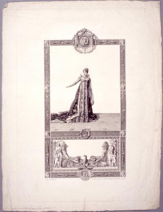 Retrato de la Emperatriz Josefina Bonaparte