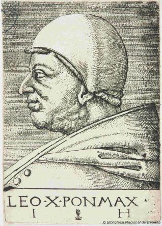 Retrato de León X, Papa