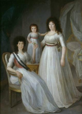La duquesa de Osuna como Dama de la Orden de Damas Nobles de la Reina María Luisa