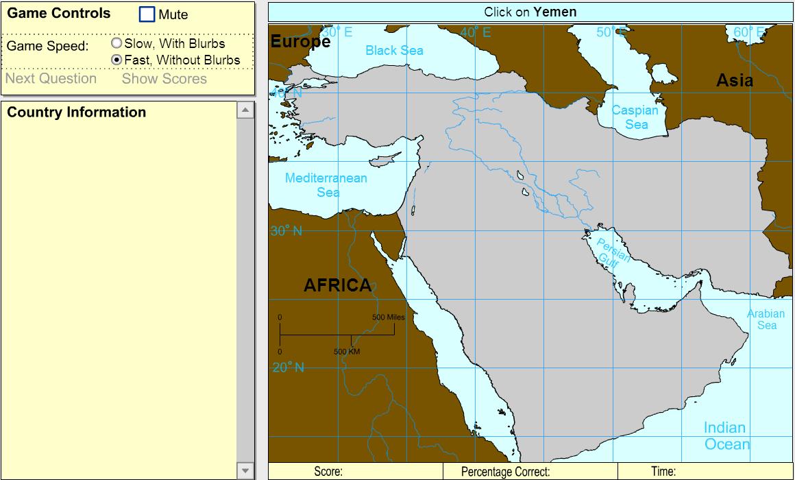 Interactive Map Of Middle East Countries Of Middle East Advanced Intermediate Sheppard Software Mapes Interactius