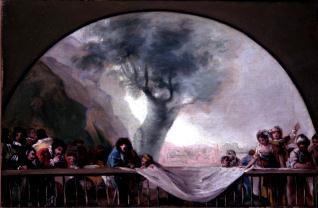 Copia de Goya para la cúpula de la Ermita de San Antonio de la Florida