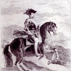Retrato ecuestre de Felipe IV
