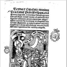 Summulae logicae lib. I-VIII. cum commento (tit.:) Textus et copulata omnium tractatuum (I), etiam parvorum logicalium et tractatus syncategorematum (II)