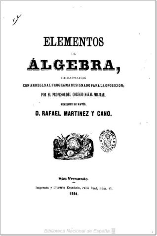 Elementos de álgebra