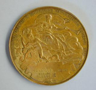 Medalla de la Exposición Internacional Colonial, Amsterdam, 1833