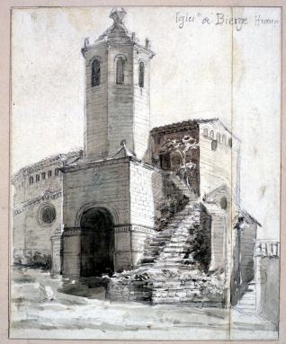 Iglesia parroquial de Santiago Apostol, Bierge (Huesca)