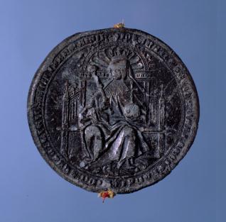 Sello de Juana I, reina de Castilla, de León y Granada