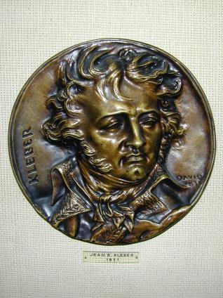 Medallón con el retrato de Jean Baptiste Kléber