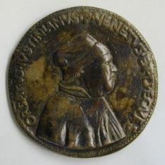 Medalla de Orsatus Justinianus, procurador veneciano