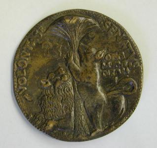 Medalla de Orsatus Justinianus, procurador veneciano