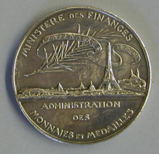 Medalla conmemorativa del Centenario de la Administración de Monedas y Medallas