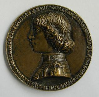 Medalla de Costanzo Sforza
