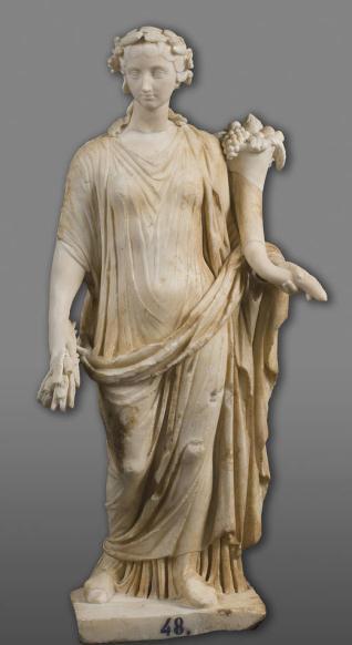 Pequeña estatua de Tique-Fortuna (Ceres)