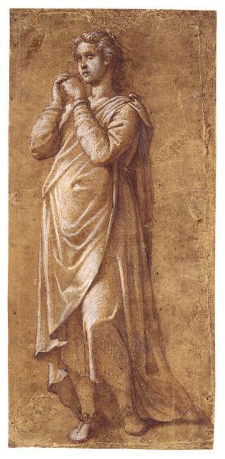 Figura femenina con túnica