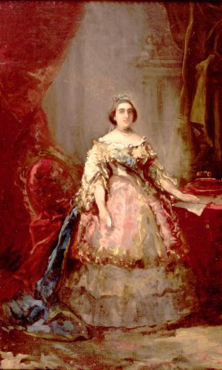 Boceto para un retrato de la Reina Isabel II