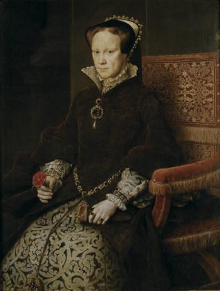 María Tudor, reina de Inglaterra, segunda mujer de Felipe II