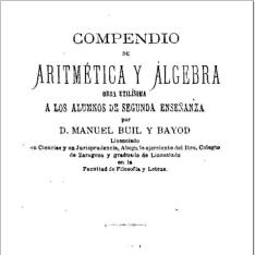 Compendio de aritmética y álgebra